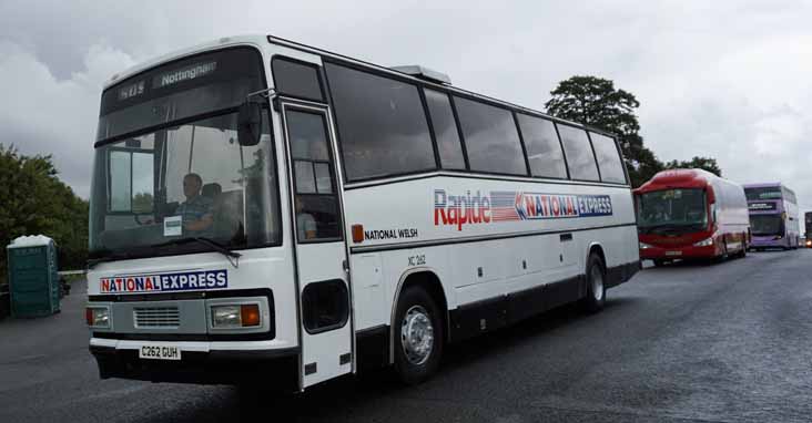 National Welsh Leyland Tiger Plaxton Paramount XC262 National Express Rapide